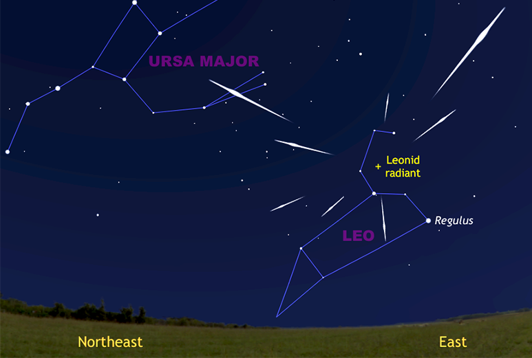 Leonids Meteor Shower 2025