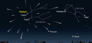 meteor shower, geminid meteor shower